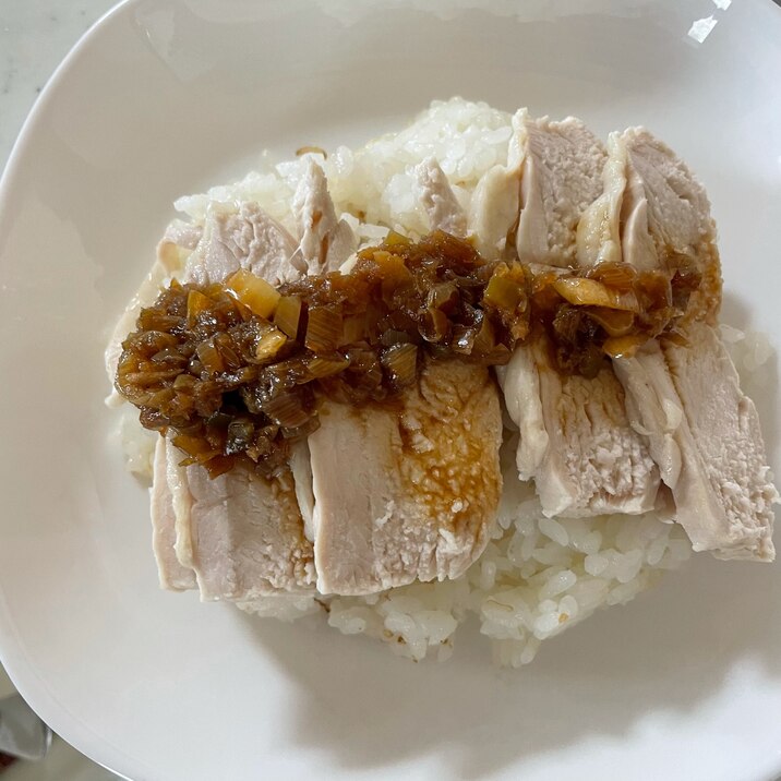 炊飯器で⭐カオマンガイ